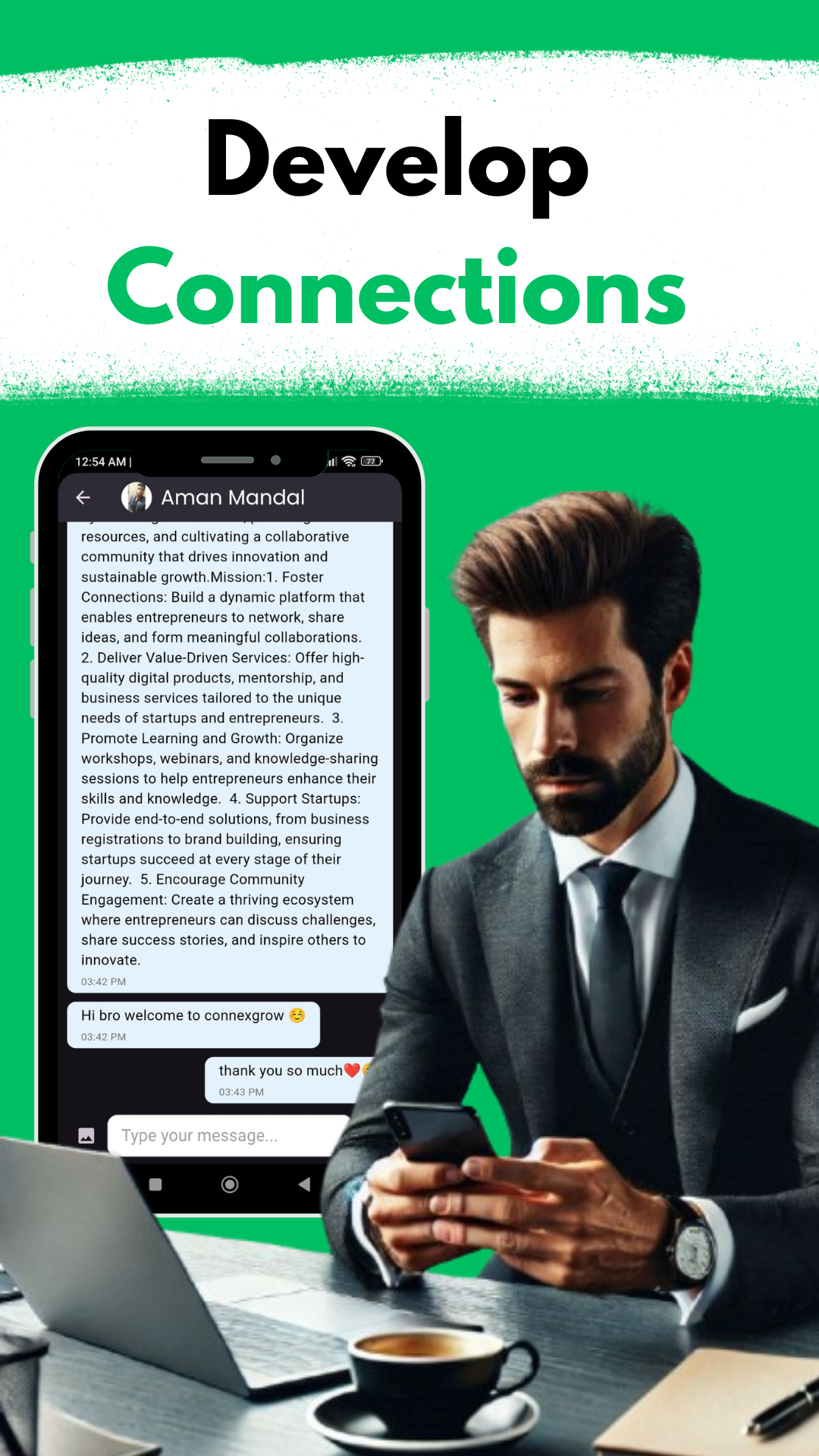 Develop Connections