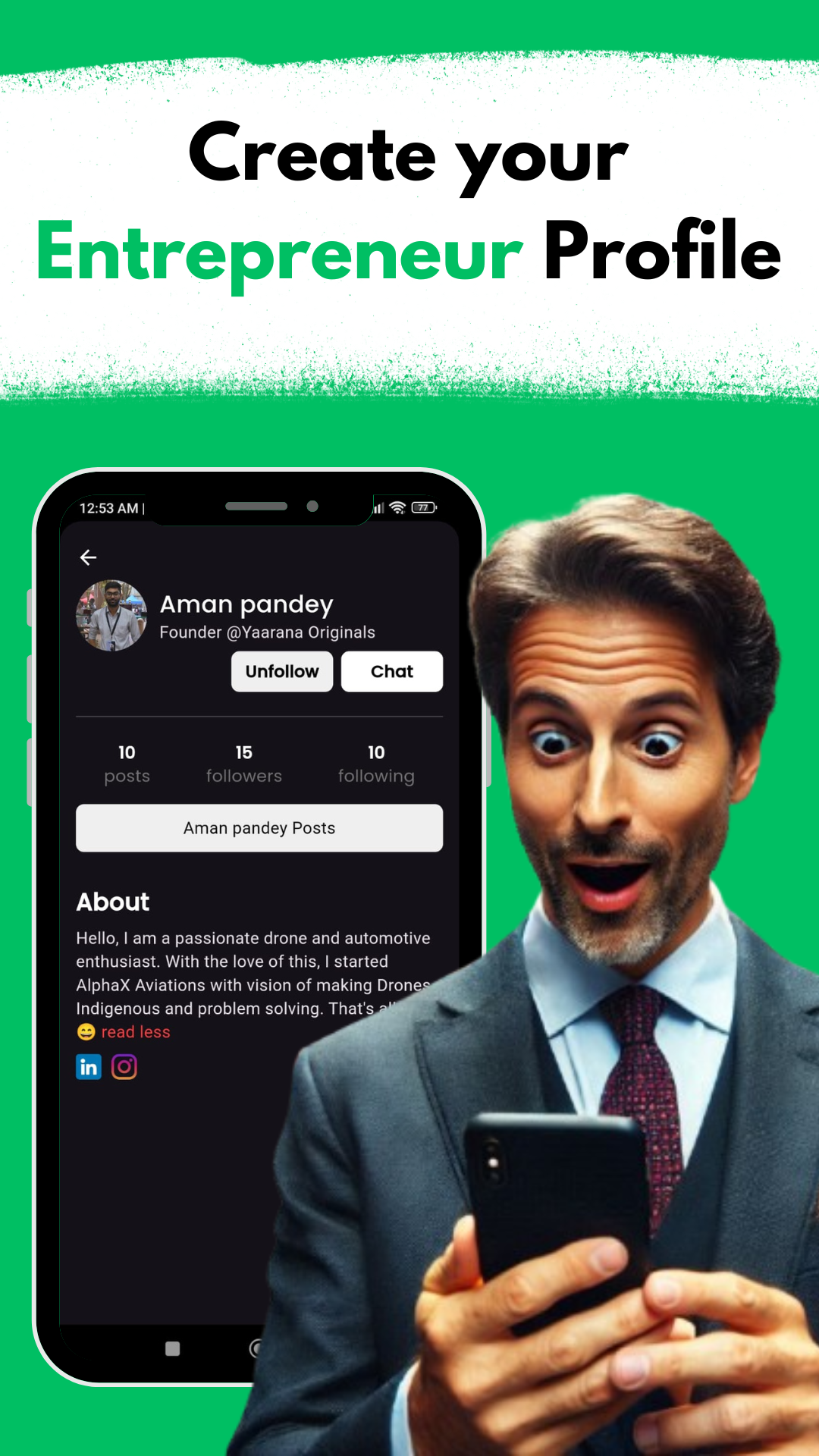 Create Profile